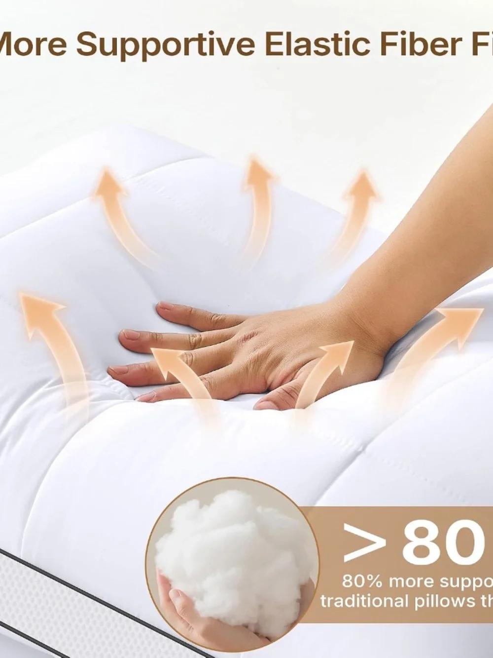 Standard Size Pillow - Luxury Adjustable Hotel Collection, NEW IN PACKAGE